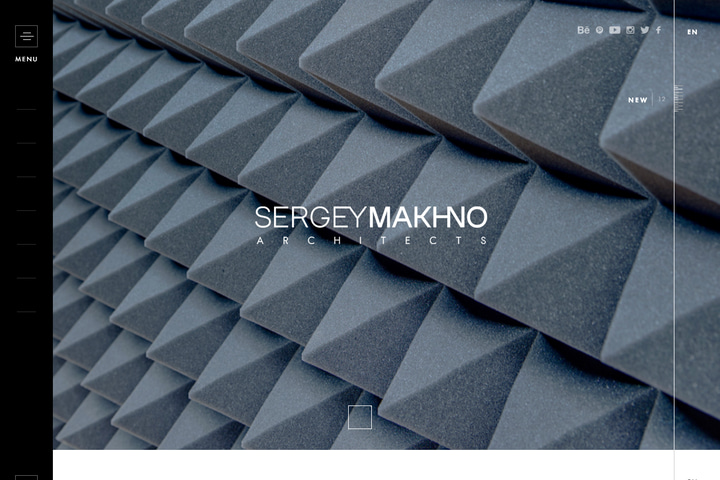 SERGEY MAKHNO website preview